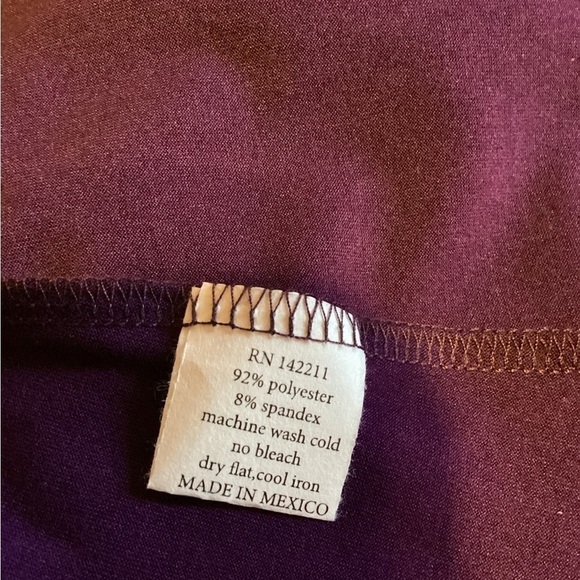 NWT 24seven Comfort Apparel Long Sleeve Fit and Flare Maternity Midi Dress - Picture 4 of 9